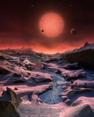 سه جهان برای TRAPPIST-1