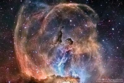 سحابی مجسمه آزادی یا NGC 3576