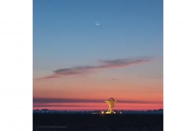 ماه، عطارد و تلسکوپ های رادیویی گرگ و میش
