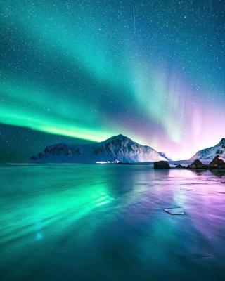 شب رنگارنگ در نروژ