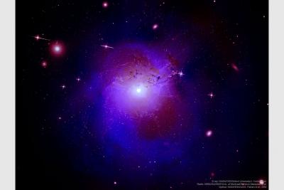 اشعه ایکس غیر منتظره از خوشه کهکشانی برساووش