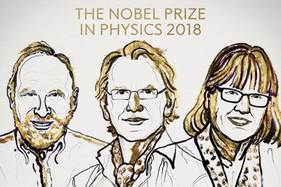 جایزه نوبل فیزیک ۲۰۱۸