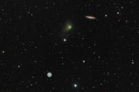 دنباله دار، جغد و کهکشان