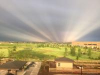 پرتو ضد فلق در آسمان کلرادو