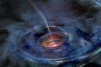 پژواک اشعه ی ایکس یک ستاره خرد شده که به واسطه نزدیک شدن به سیاه چاله غول