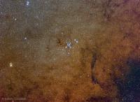 خوشه ستاره ای باز M7 در صورت فلکی عقرب