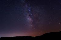 کهکشان راه شیری در آسمان فیروزکوه