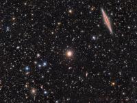 کهکشان NGC 891 و Abell 347