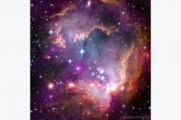 خوشه NGC 602 و فراتر از آن